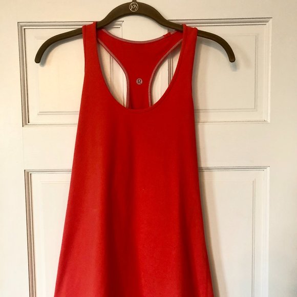 lululemon athletica Tops - True Red Lululemon Cool Racerback II Tank
